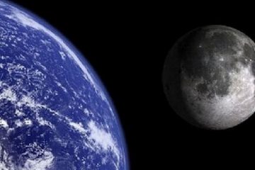LA LUNE DE LA TERRE