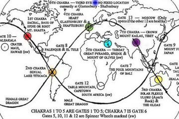 Voici où se trouvent les Chakras de la Terre et ses points énergétiques les plus puissants… Voici où se trouvent les Chakras de la Terre et ses points énergétiques les plus puissants…