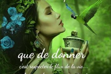 RECEVOIR est aussi IMPORTANT que de DONNER