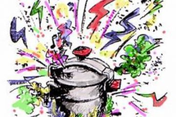 LA COCOTTE MINUTE SIFFLE… LA COCOTTE MINUTE SIFFLE…