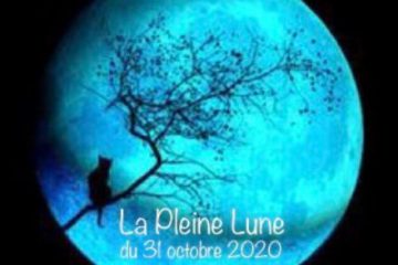 La Pleine Lune bleue du 31 octobre 2020 – selon MAUD