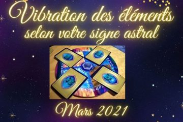 Vibrations des éléments pour le mois de mars 2021