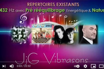 Playlists de morceaux Existants en 432 Hz agrémentés du Pré rééquilibrage et présence de la Nature Playlists de morceaux Existants en 432 Hz agrémentés du Pré rééquilibrage et présence de la Nature