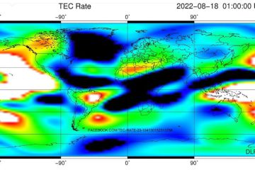 UNE TEMPÊTE IONOSPHÉRIQUE DE TRÈS HAUTE INTENSITÉ EST EN COURS