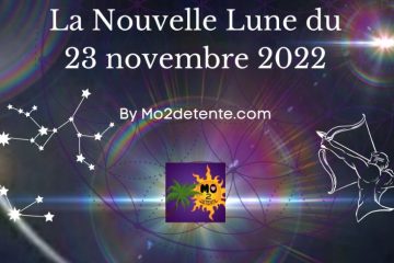 LA NOUVELLE LUNE DU 23 NOVEMBRE 2022 selon MAUD