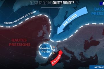 LA GOUTTE DE FROID : LA HANTISE DES MÉTÉOROLOGISTES… LA GOUTTE DE FROID : LA HANTISE DES MÉTÉOROLOGISTES…