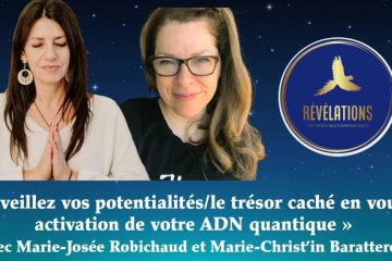 J-1 POUR LA 3E SÉANCE DU SÉMINAIRE D’AVRIL !!!  ÉVEILLEZ VOS POTENTIALITÉS/LE TRÉSOR CACHÉ EN VOUS – ACTIVATION DE VOTRE ADN QUANTIQUE !