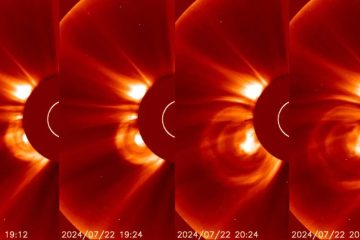 PUISSANTE TEMPÊTE DE RADIATIONS EN COURS – mise à jour