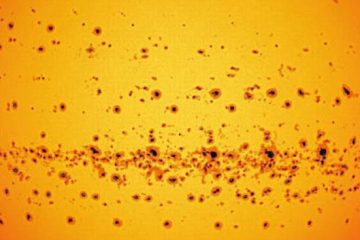 « LE NOMBRE DE TACHES SOLAIRES ATTEINT SON PLUS HAUT NIVEAU DEPUIS 23 ANS »