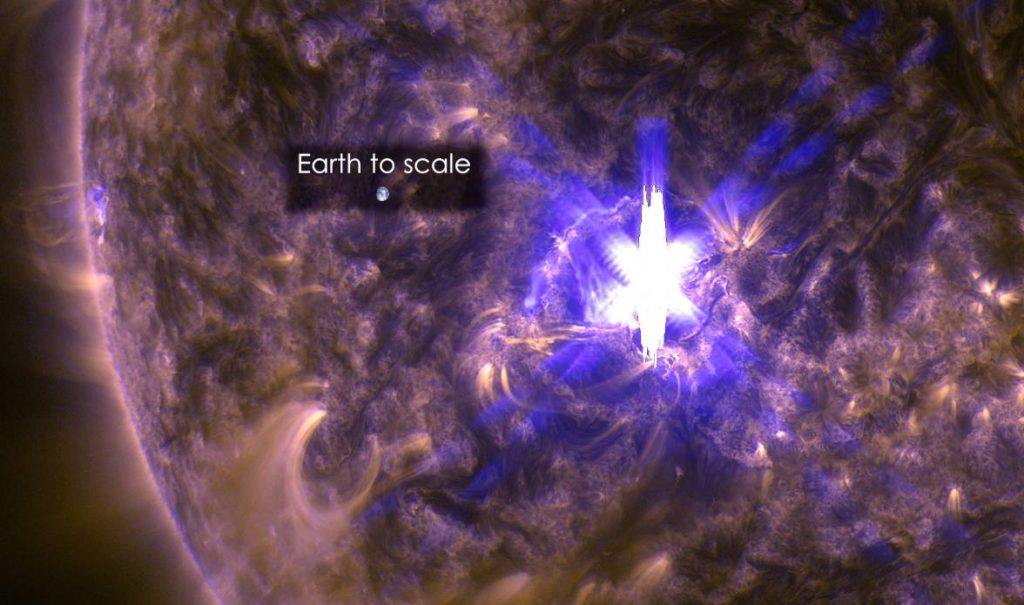 MÉTÉO ÉNERGÉTIQUE – Éruption solaire de classe X.2