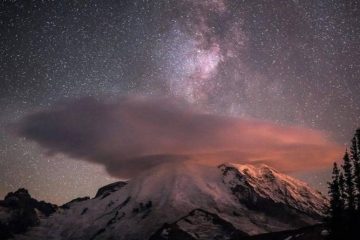 LE MONT RAINIER ET LE MONT ADAMS SONT DES PORTES DE L’INTRATERRE