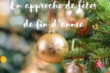 PETIT RAPPEL ESSENTIEL EN CETTE FIN D’ANNÉE
